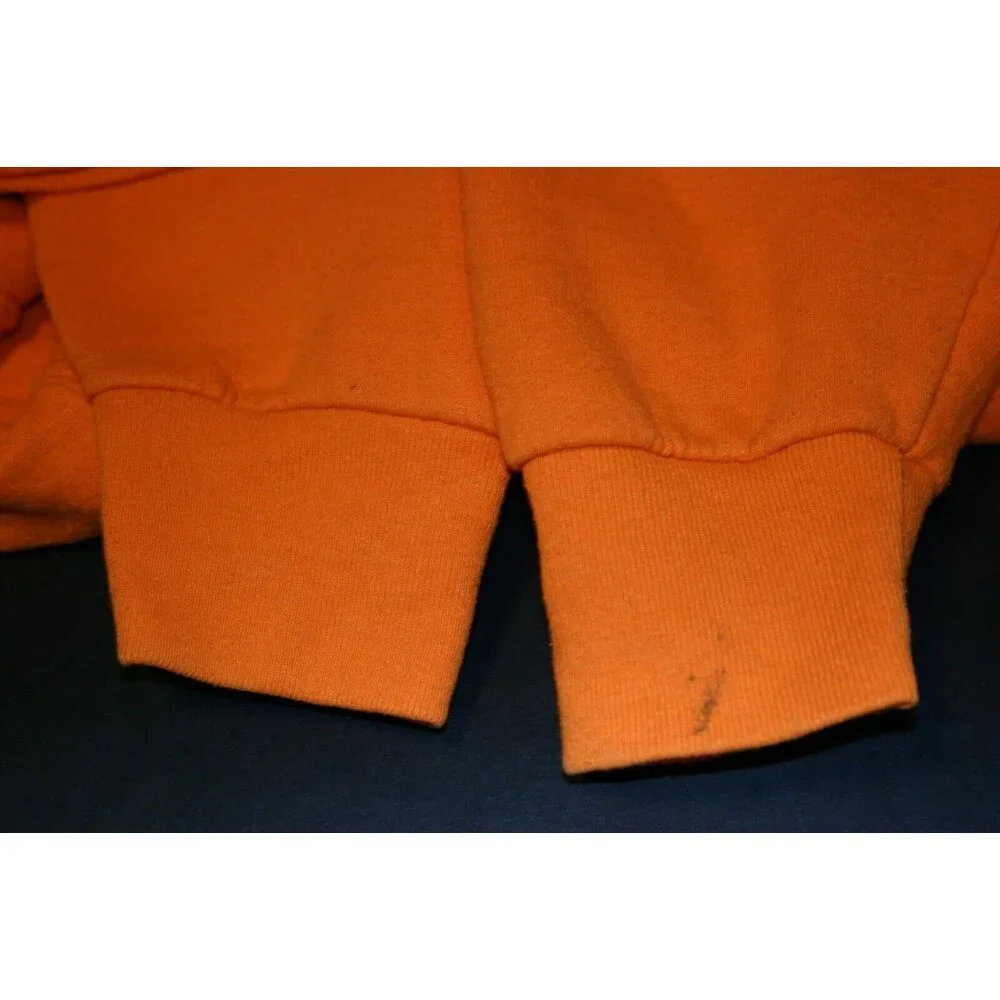 Sturgis Motorcycle Rally hoodie sweater mens medium 76th 2016 orange Jerzees